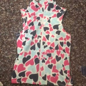 Girls fleece vest 10
